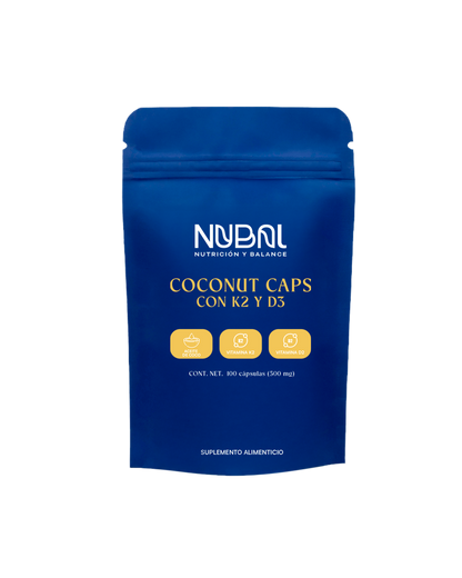 Coconuts Caps con K2 y D3