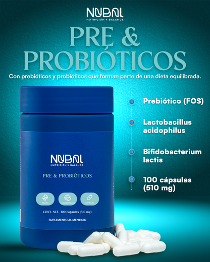 Prebióticos y Probióticos